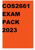 COS2661 EXAM PACK 2023