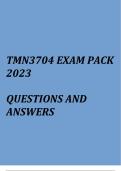 TMN3704 Exam pack 2024