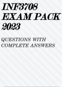 INF3708 EXAM PACK 2023