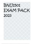 BNU1501 EXAM PACK 2023