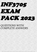 INF3705 EXAM PACK 2023