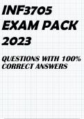 INF3705 EXAM PACK 2023