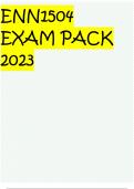 ENN1504 EXAM PACK 2023