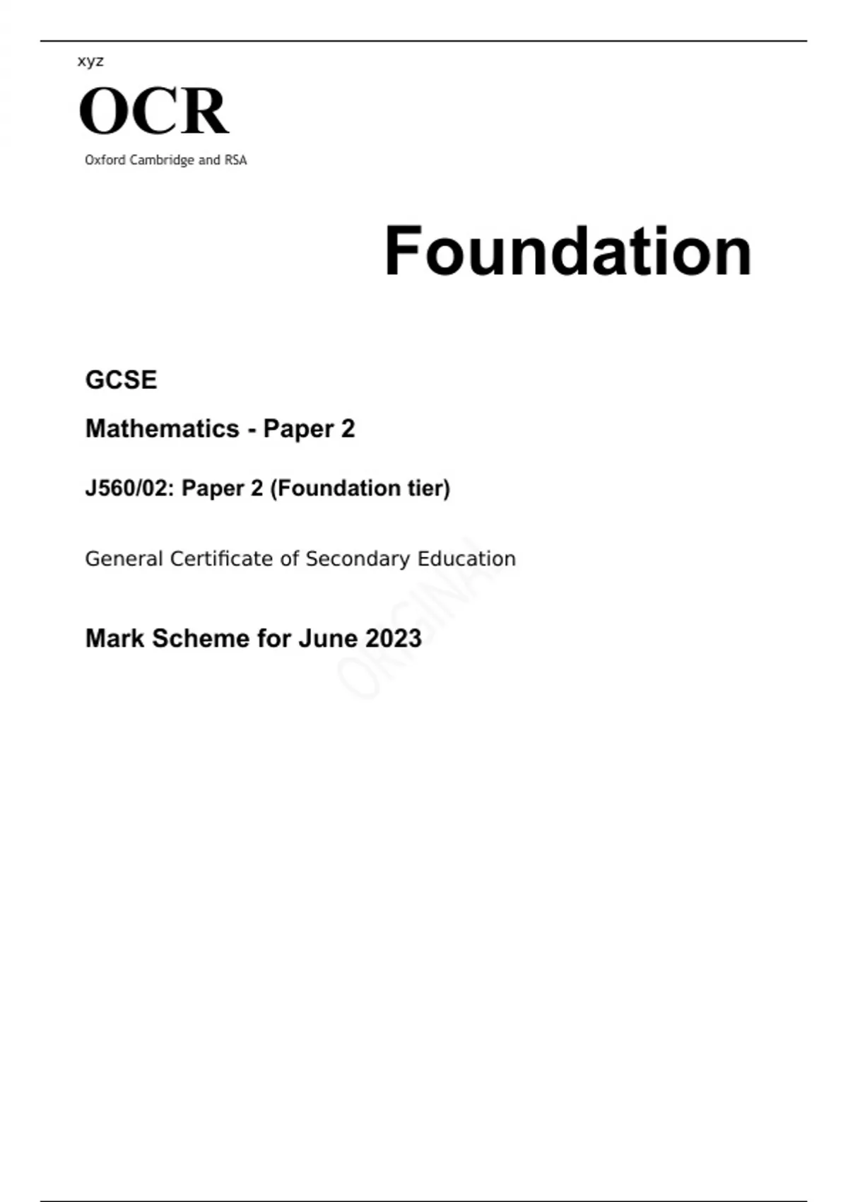 ocr-gcse-9-1-mathematics-paper-1-2-and-3-foundation-tier-june-2023