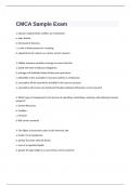 CMCA Sample Exam 1. Quorum requirements conflicts are resolved by: a. state statute. b. the board of directors. c. a vote of those present at a meeting. d. appointment of a person as a proxy. correct answerA 2. Fidelity insurance provides coverage to ensu