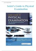 Seidel’s Guide to Physical Examination, 9th Edition