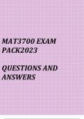 MAT3700 Exam pack 2023