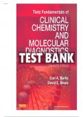 Tietz Fundamentals of Clinical Chemistry and Molecular Diagnostics 7th Edition Test Bank