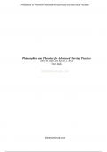 Philosophies and Theories for Advanced Nursing Practice Janie B. Butts and Karen L. Rich Test Bank