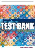 Test Bank For Excursions in Modern Mathematics 10th Edition All Chapters - 9780137423354