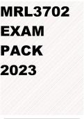 MRL3702 EXAM PACK 2023