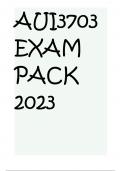 AUI3703 EXAM PACK 2023