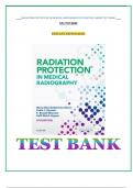 Radiation Protection in Medical Radiography 8th Edition Sherer Test Bank