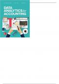 Data Analytics for Accounting 1st Edition by Vernon Richardson - Test Bank