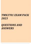 TMN3701 Exam pack 2024