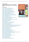 Maternal Child Nursing Care 5th Edition Perry TEST BANK