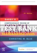 Test Bank For Darby's Comprehensive Review of Dental Hygiene, 9th - 2022 All Chapters - 9780323679480