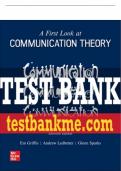 Test Bank For A First Look at Communication Theory, 11th Edition All Chapters - 9781264296101