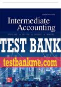 Test Bank For Intermediate Accounting, 11th Edition All Chapters - 9781264134526