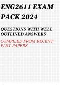 ENG2611 EXAM PACK 2024