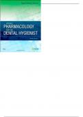 Applied Pharmacology For The Dental Hygienist 6th Edition By  - Test Bank