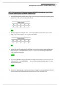 MATH 120: Introduction To Statistics Accurate 2023/2024  Lime Spring Week 5 Quiz. Complete Questions And Answers A+ Grade Assured