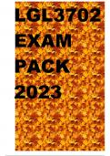 LGL3702 EXAM PACK 2023