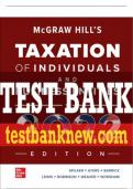 Test Bank For McGraw Hill's Taxation of Individuals and Business Entities 2022 Edition, 13th Edition All Chapters - 9781260734294