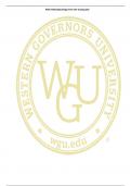 WGU Pathophysiology D236 Exam Questions Discounted Bulk. 