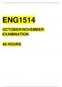 ENG1514 October/November Portfolio 