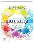 Fundamentals of Nursing Active Learning for Collaborative Practice 3rd Edition Yoost Test Bank