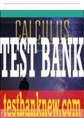 Test Bank For Calculus: Early Transcendentals, 11th Edition All Chapters - 9781119244912