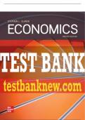 Test Bank For Economics, 12th Edition All Chapters - 9781259235719