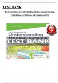 Test Bank - Davis Advantage for Understanding Medical-Surgical Nursing 7th Edition (Williams & Hopper), Chapter 1 - 57 > Download as Pdf File < UPDATED