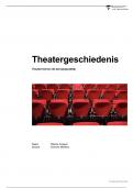 College aantekeningen Minor Theatergeschiedenis 2023/2024