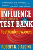 Test Bank For Influence: Science and Practice 5th Edition All Chapters - 9780205609994