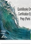 QuickBooks Online  Certification Exam  Prep (Parts 1-3)