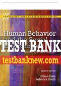 Test Bank For Human Behavior and the Social Environment: Social Systems Theory 7th Edition All Chapters - 9780205036486