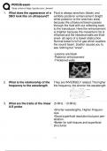 POCUS exam Questions With Correct Solutions..