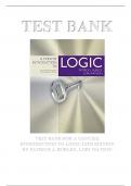 for a concise introduction to logic 13th edition by patrick j hurley lori watson