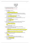 NURS 7330 Final Study Guide