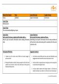 TEFL Level 5 Assignment 3 - Skills-Based Lesson Plan and Essay (Reading lesson- The controversial bullfighting in Spain).
