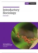 Introductory  Sociology  EXAM GUIDEIntroductory  Sociology  EXAM GUIDE