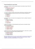 Nr 293 week 3 and 4 Practice questions for Neuro drugs.p