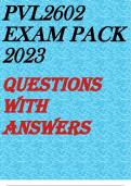 PVL2602 EXAM PACK 2023