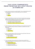 {NGN} ATI RN COMPREHENSIVE PREDICTOR RETAKE 2023 LATEST UPDATED OCTOMBER 2023 1. A nurse is assessing a client who has received an antibiotic. The nurse should identify which of the following findings as an indication of a possible allergic reaction to th