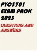 PYC3701 EXAM PACK 2023