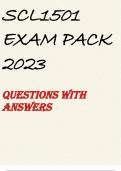 SCL1501 EXAM PACK 2023