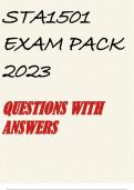 STA1501 EXAM PACK 2023