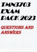 TMN3703 EXAM PACK 2023